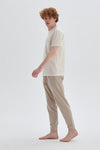 BEIGE PYJAMA SET