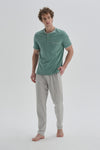 GREEN PYJAMA SET
