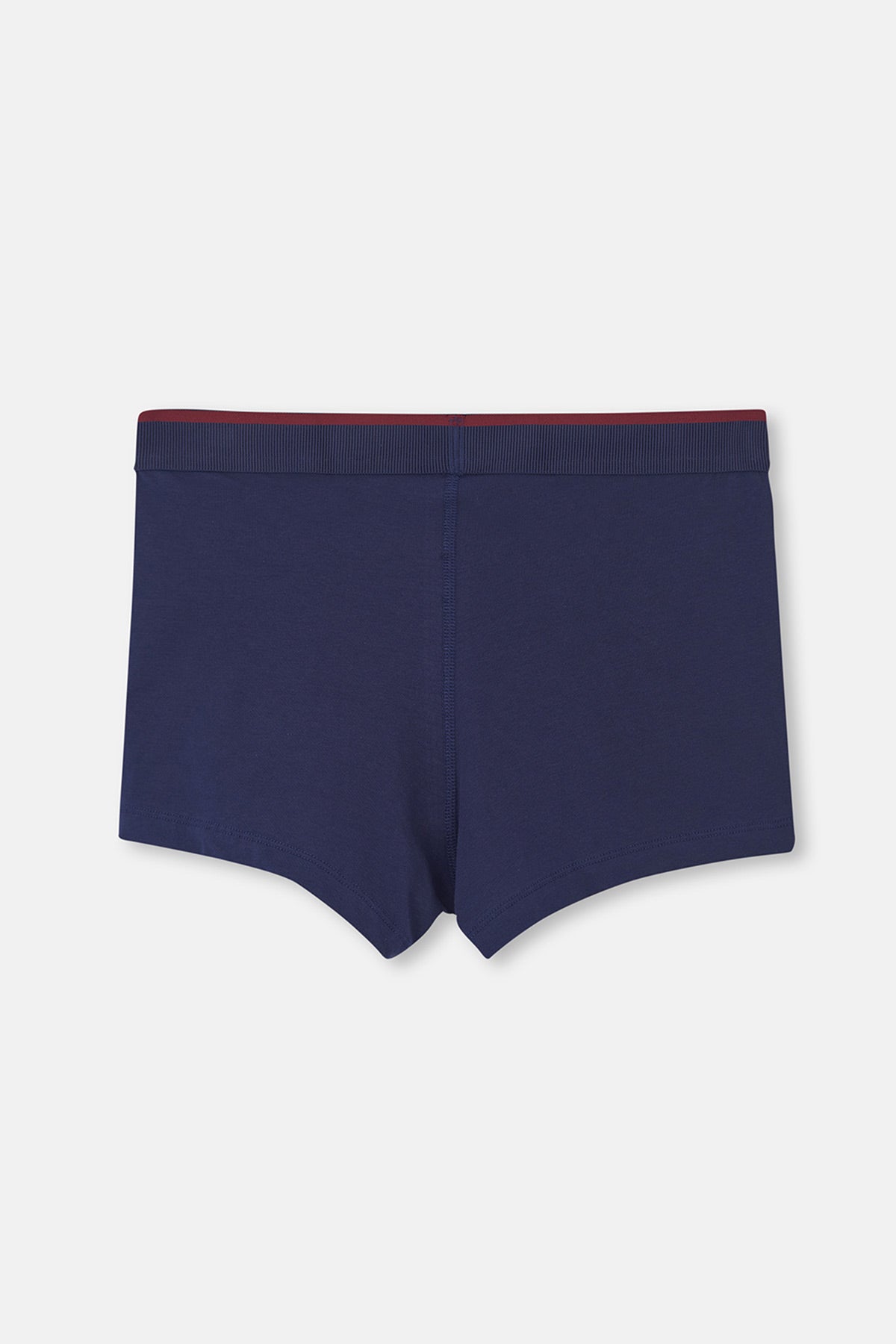 Lacivert Basic Pamuklu Boxer