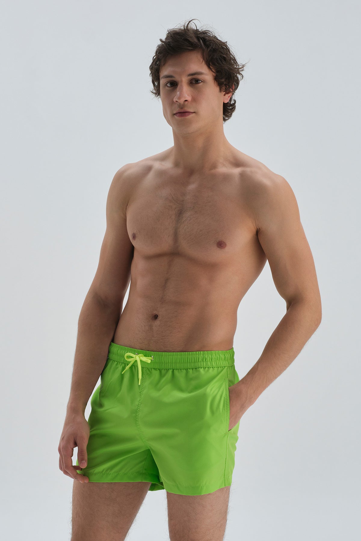 GREEN SWIM SHORT