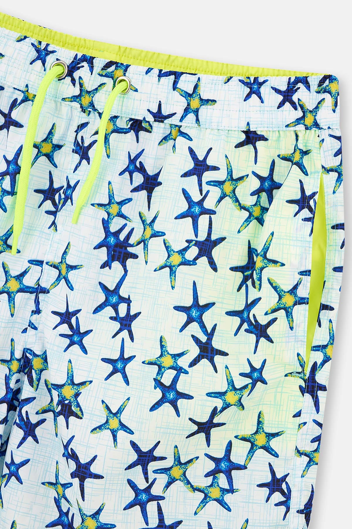 SAX - WHITE SWIM SHORT