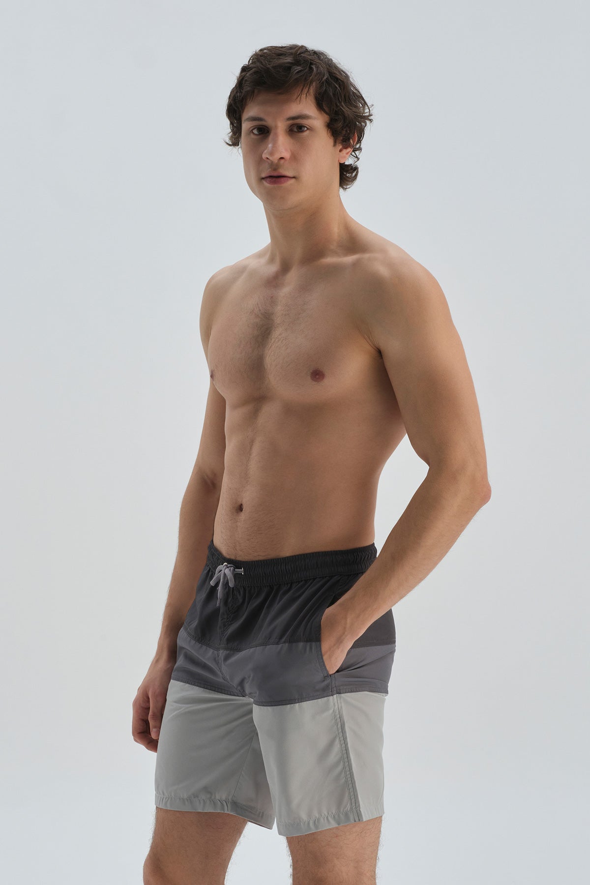 ANTHRACITE SWIM SHORT