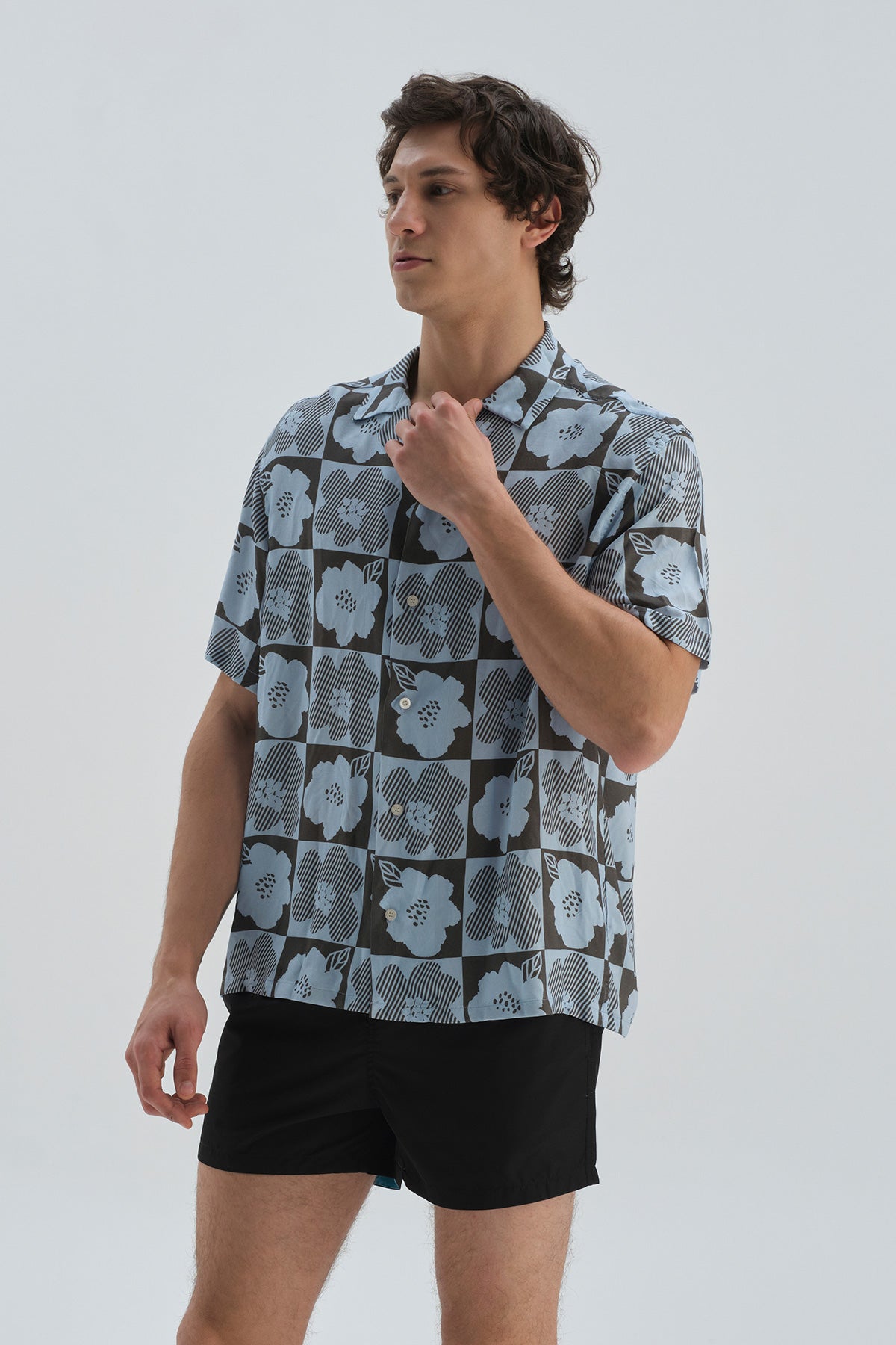 ANTHRACITE BLUE SHIRT