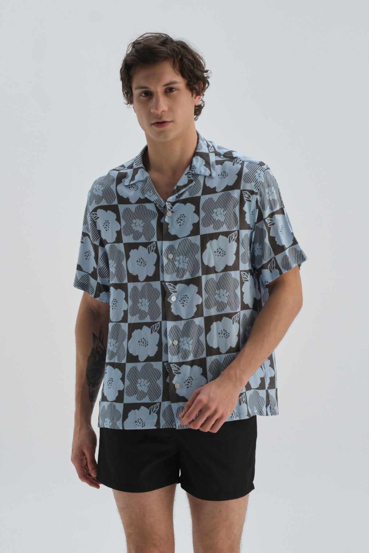 ANTHRACITE BLUE SHIRT