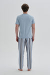 BLUE PYJAMA BOTTOM