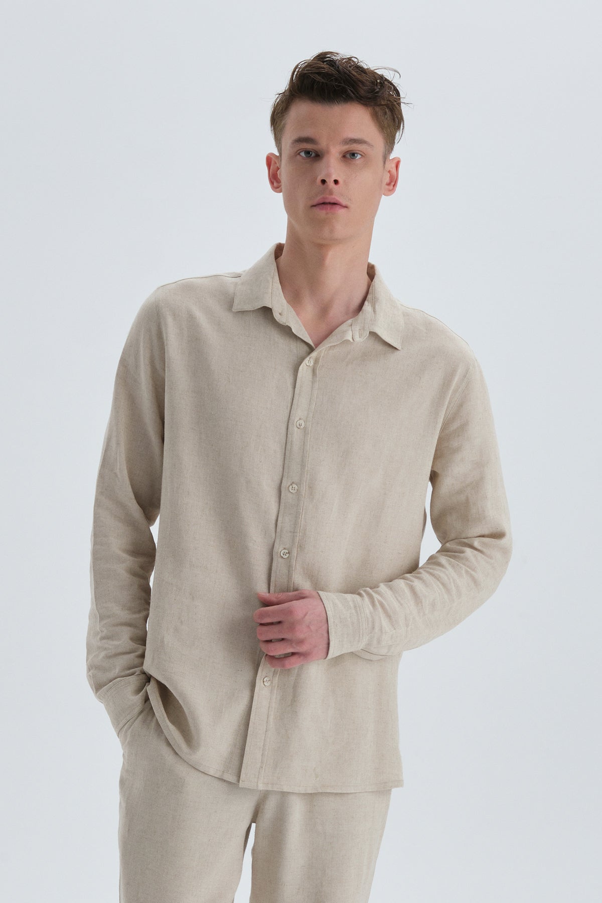 BEIGE SHIRT