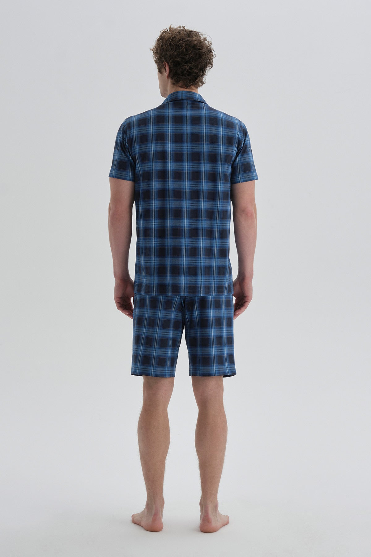 NAVY SHORT PYJAMA SET