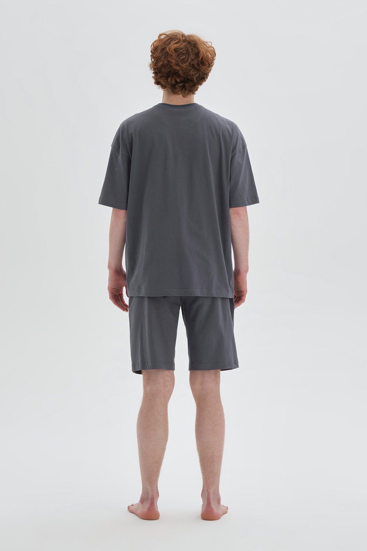 ANTHRACITE SHORT PYJAMA SET