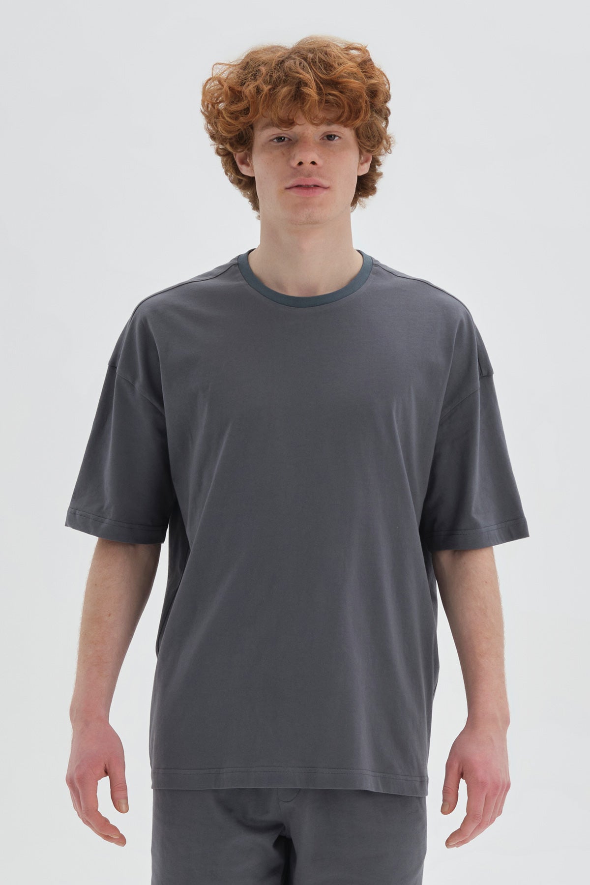 ANTHRACITE SHORT PYJAMA SET