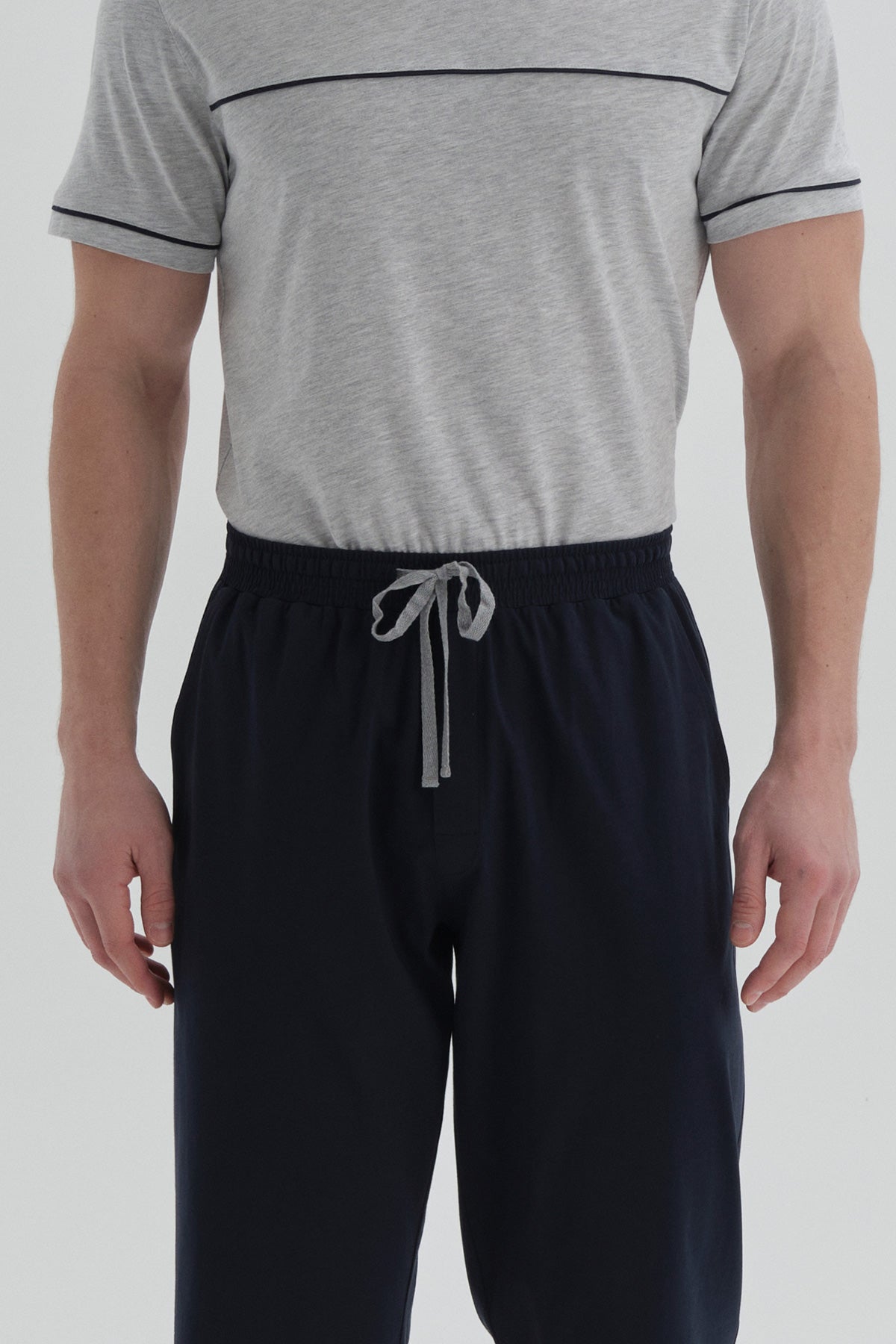 GREY SHORT PYJAMA SET