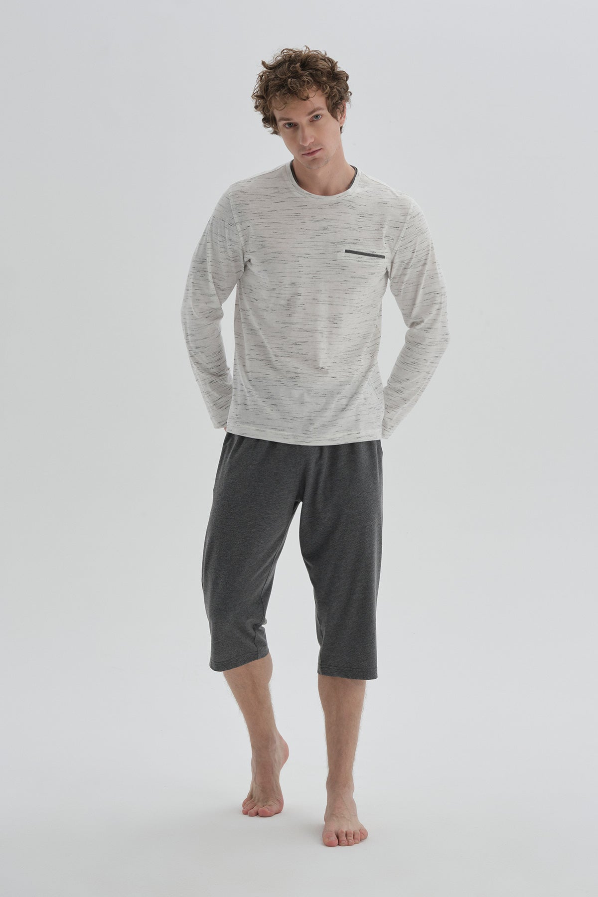 ECRU SHORT PYJAMA SET