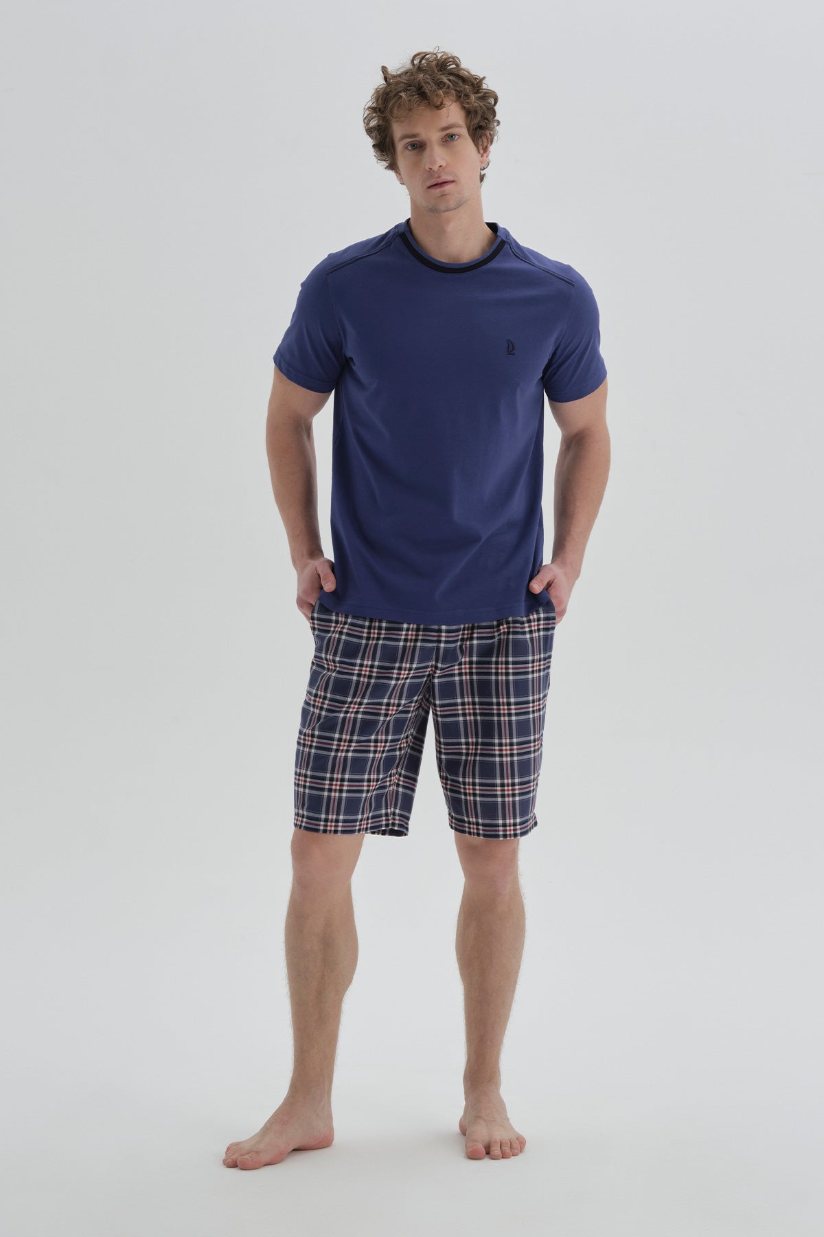 PURPLE SHORT PYJAMA SET