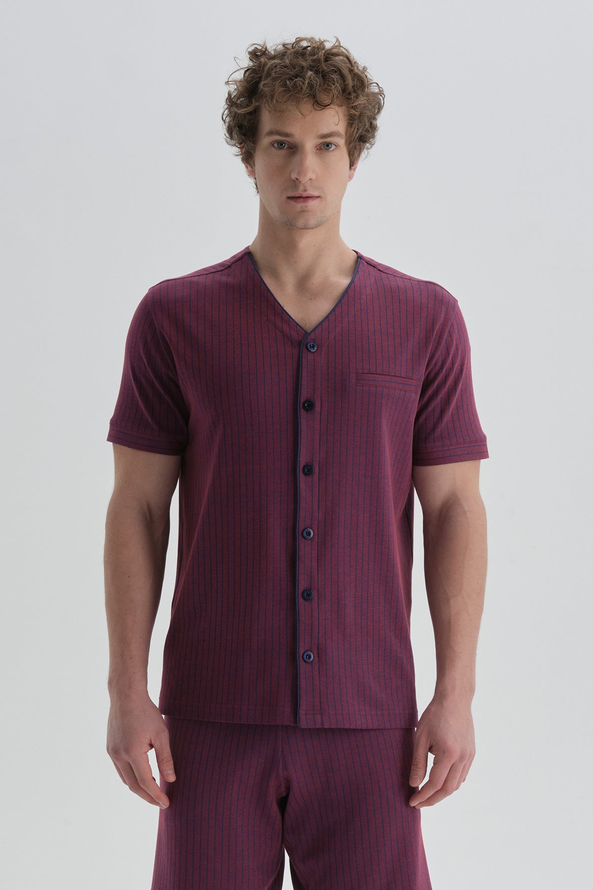 BORDEAUX SHORT PYJAMA SET