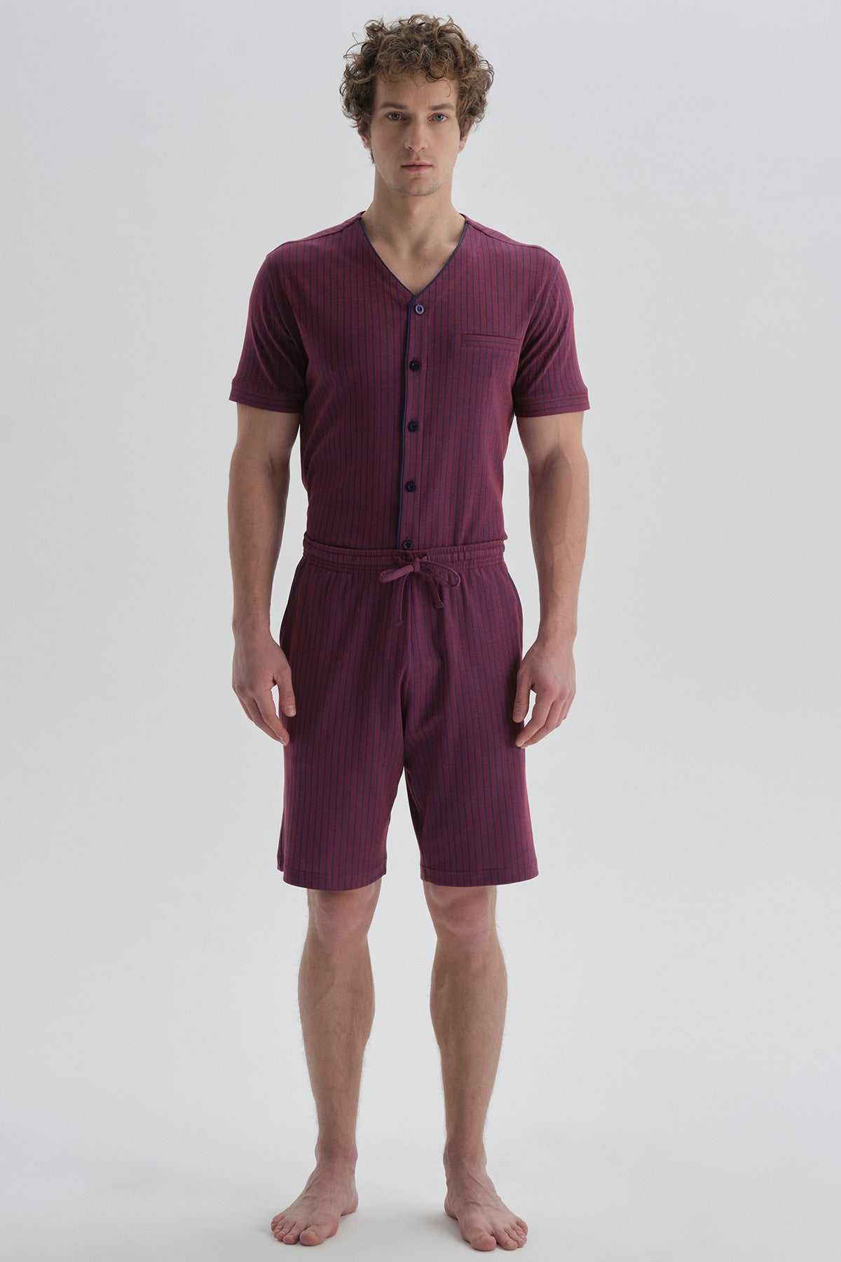 BORDEAUX SHORT PYJAMA SET