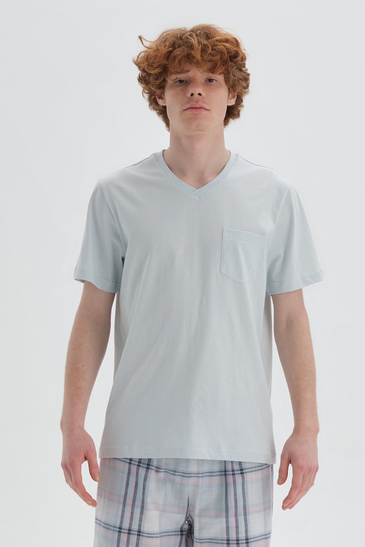 LIGHT BLUE SHORTS SET