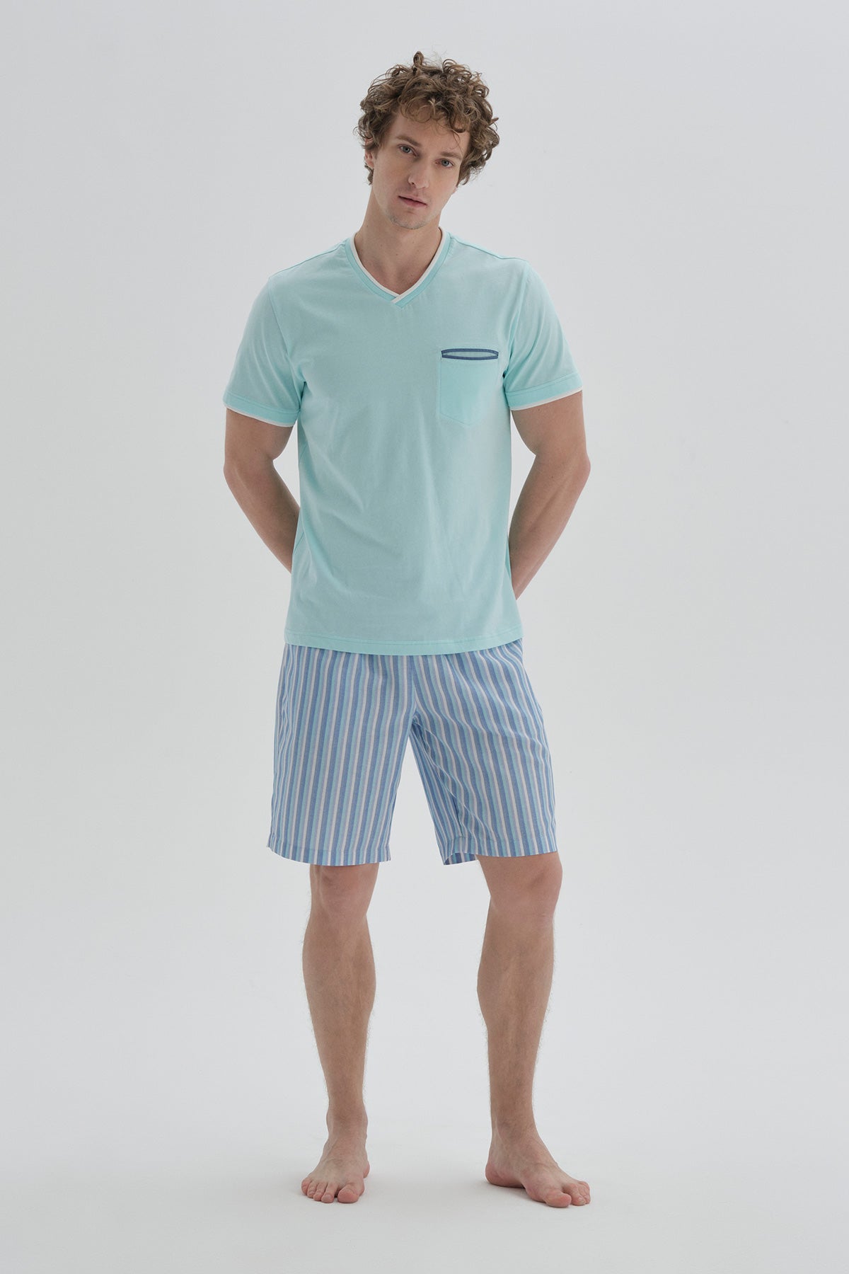 MINT SHORT PYJAMA SET