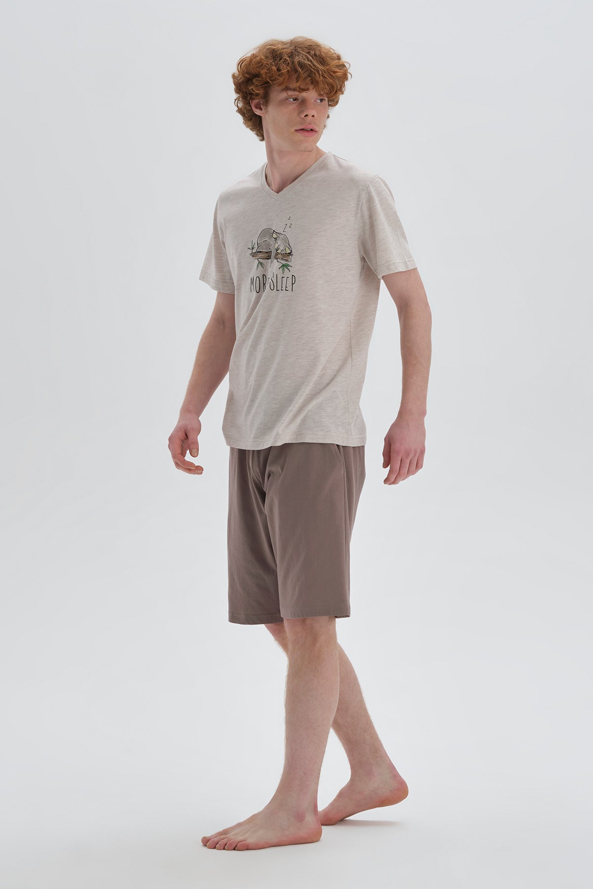 ECRU SHORT PYJAMA SET