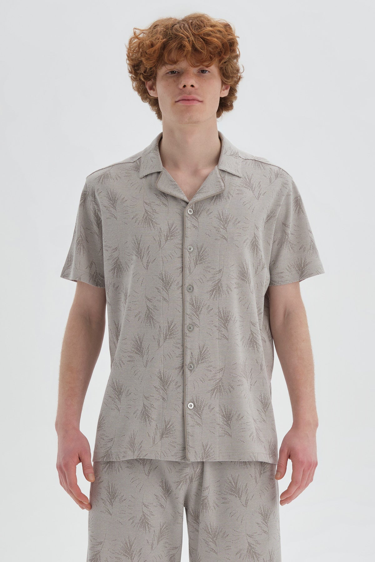 GREY SHORT PYJAMA SET