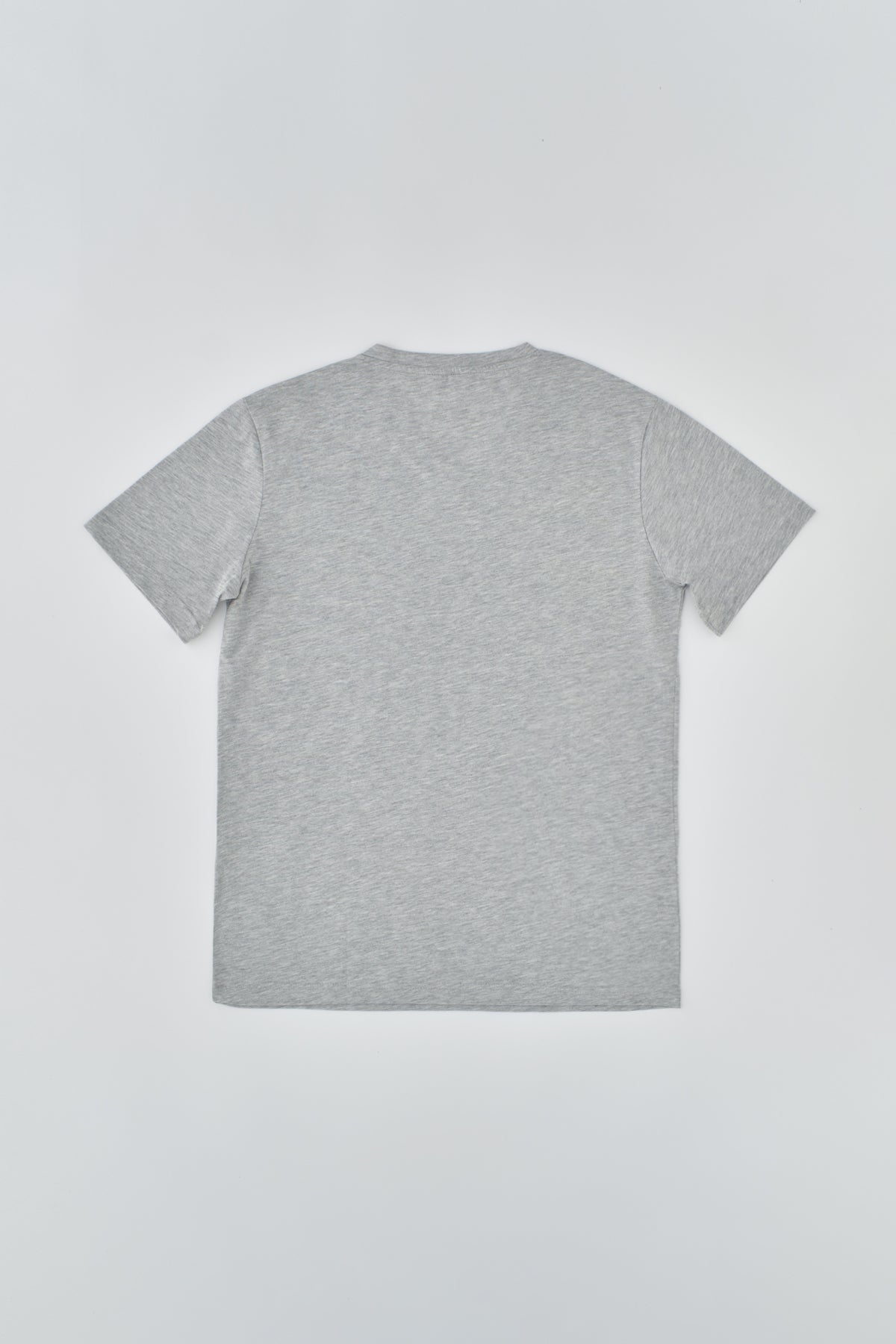 GREY MELANGE SHORTS SET