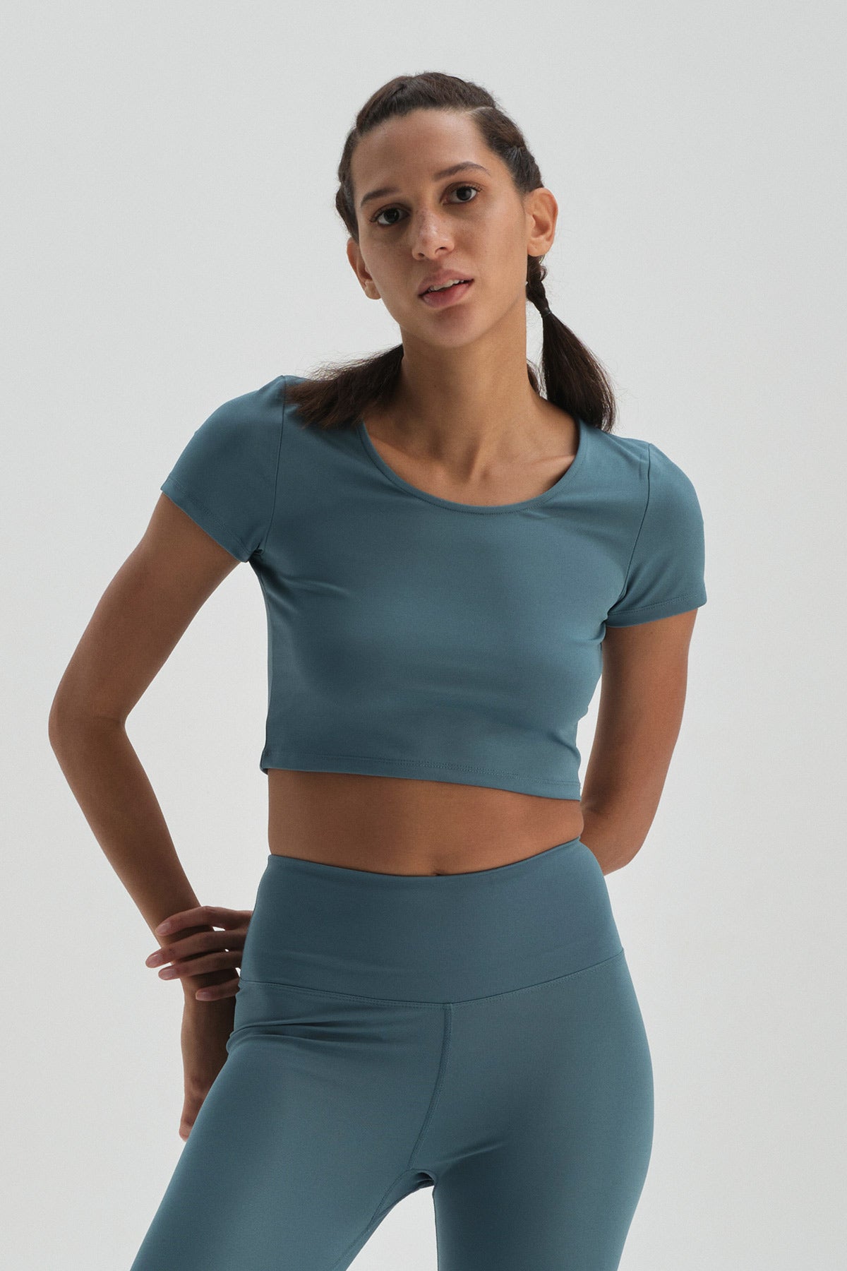 Yeşil Dagi Active Crop T-Shirt