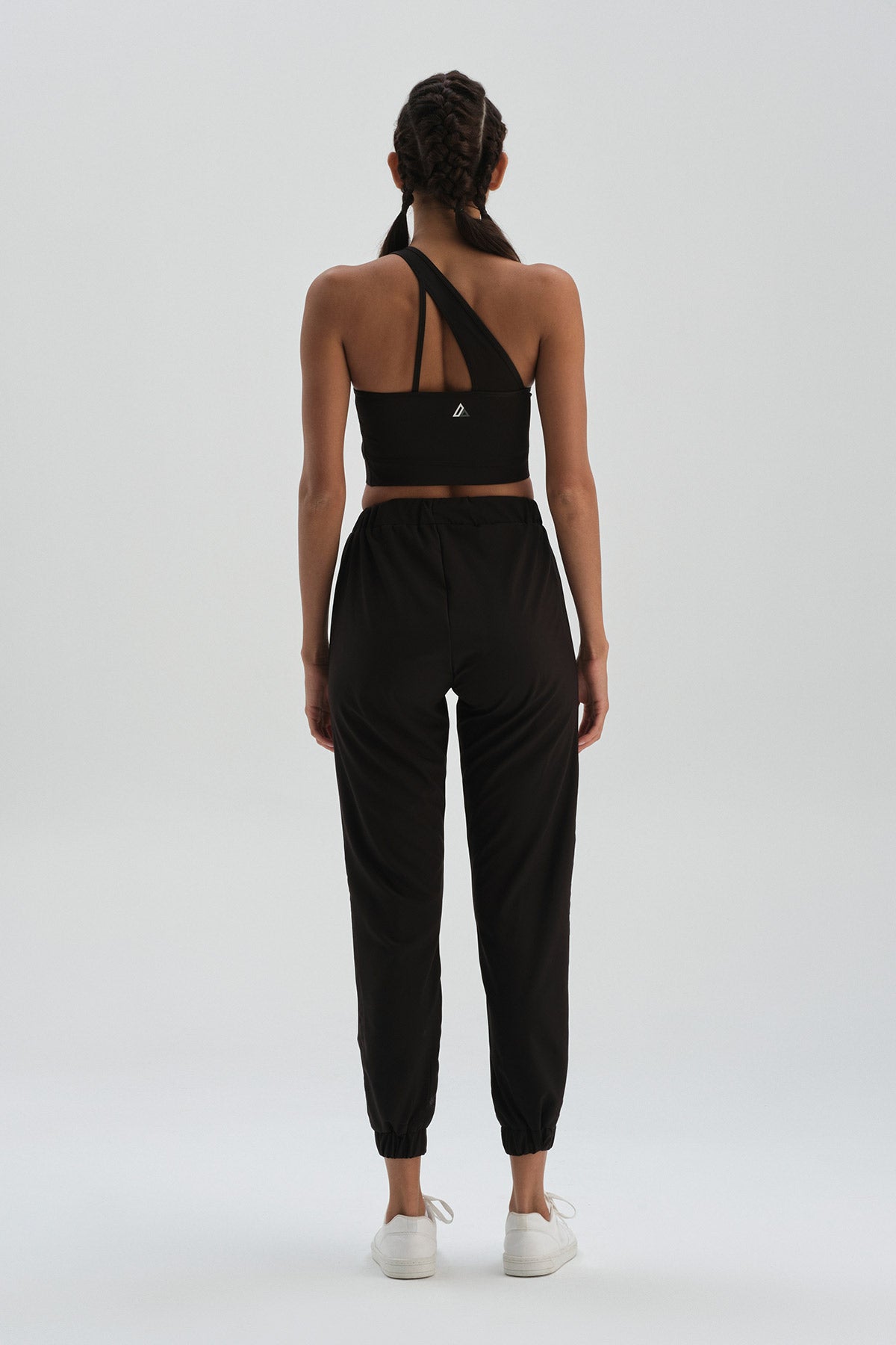 BLACK TRACKSUIT BOTTOM