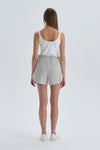 GREY MELANGE SHORT