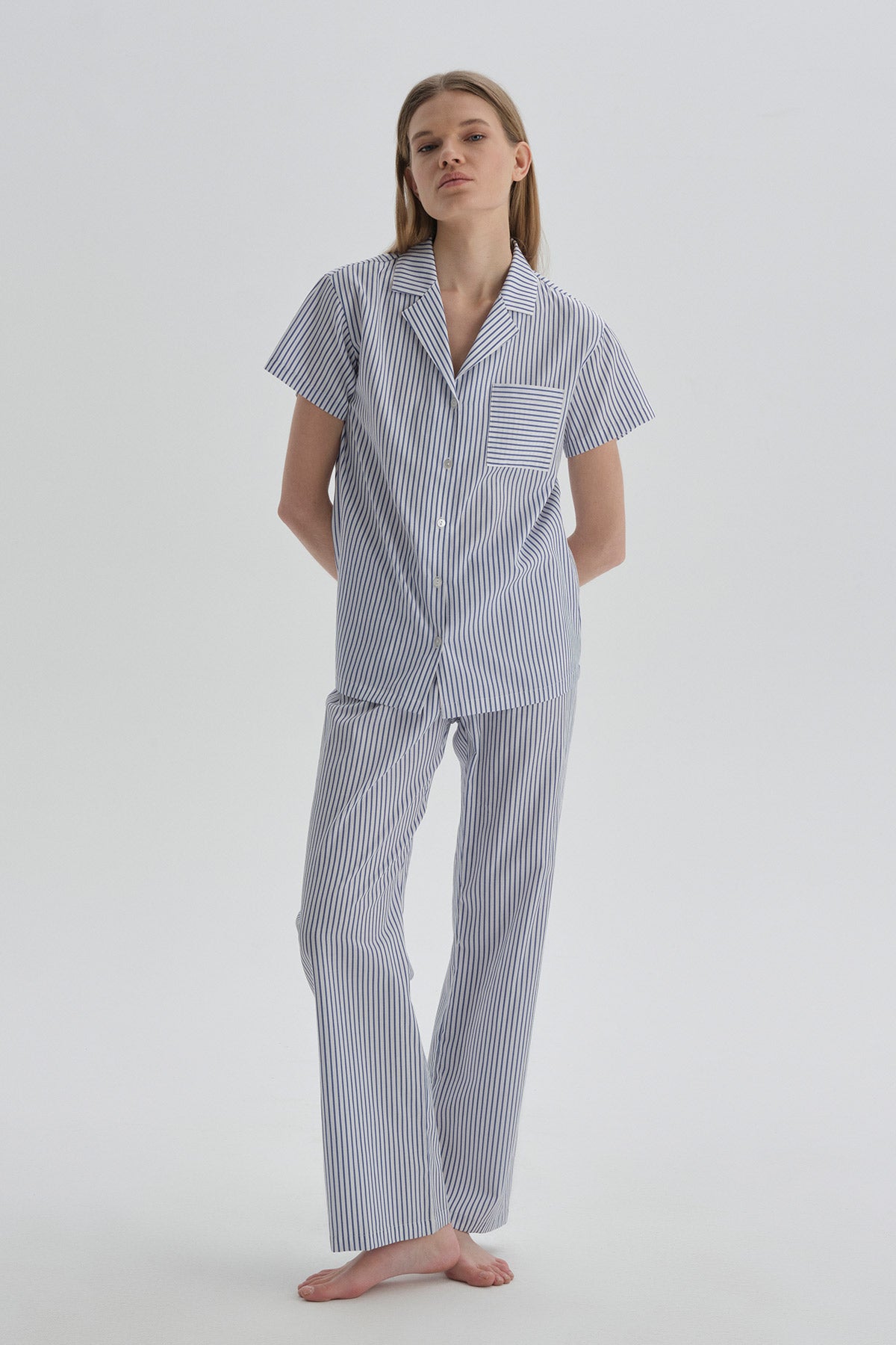 BLUE PYJAMA BOTTOM