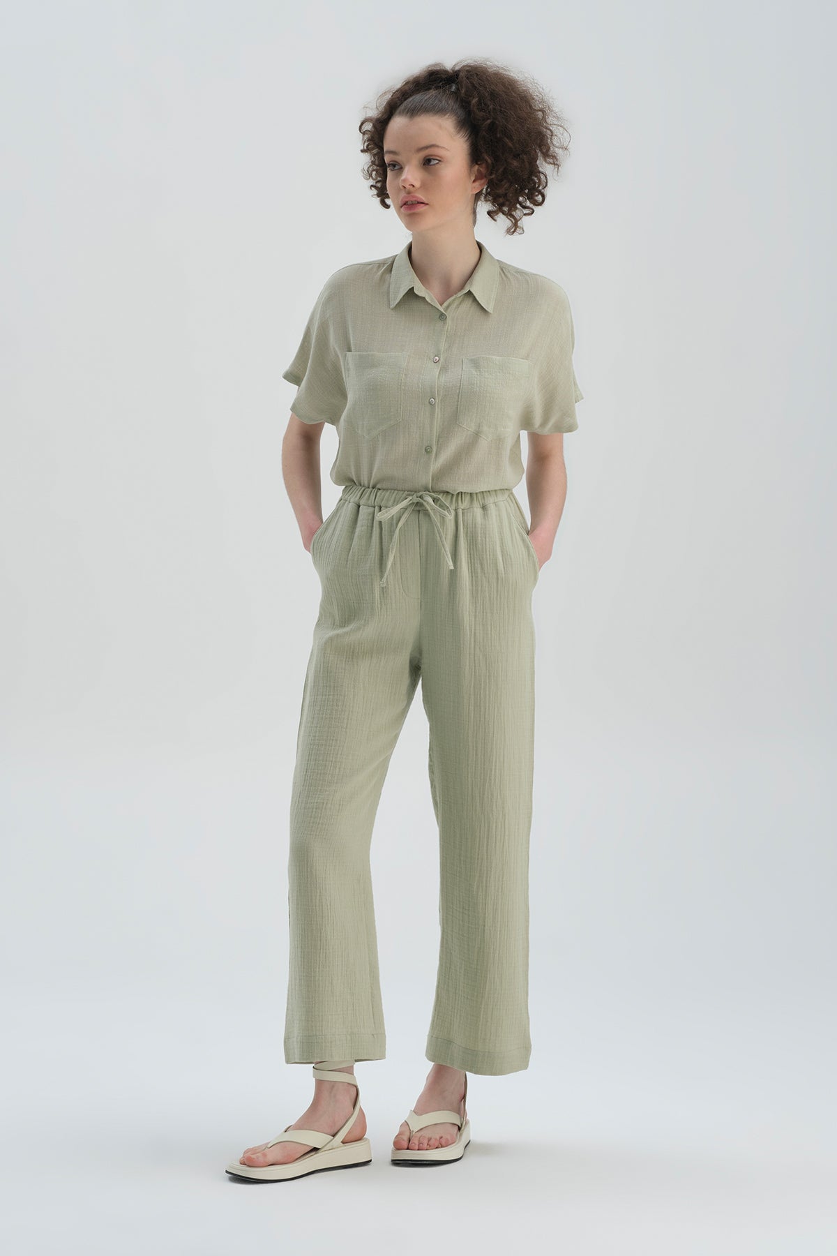 MINT - GREEN TROUSERS