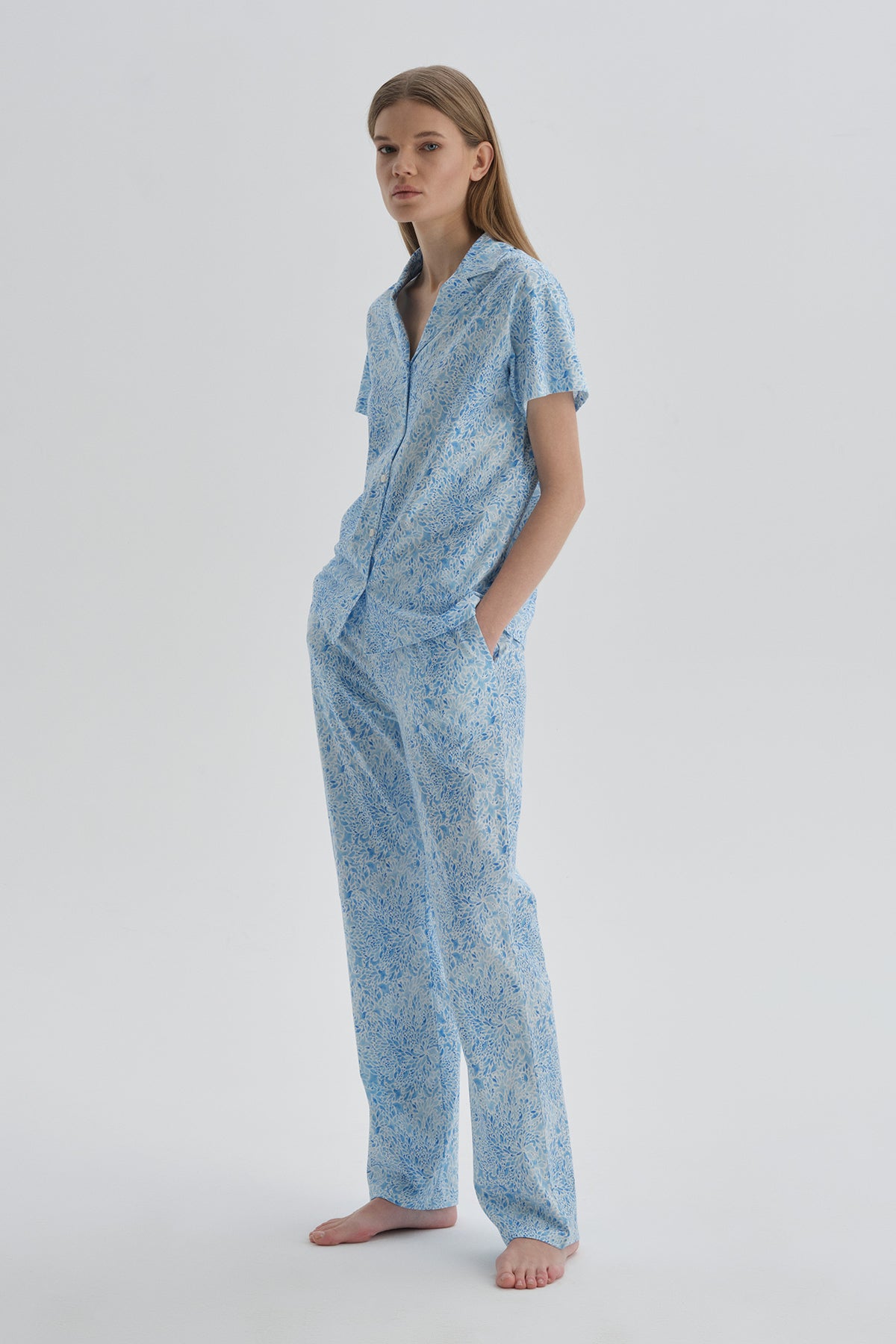 LIGHT BLUE PYJAMA SET