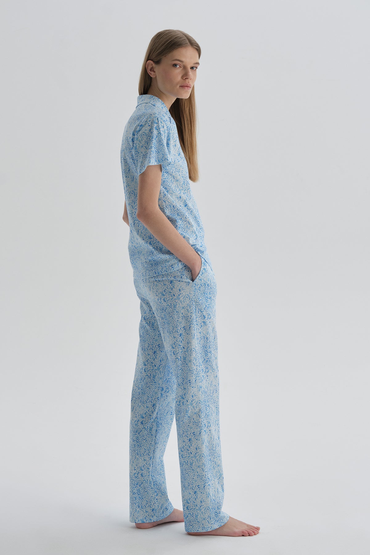 LIGHT BLUE PYJAMA SET