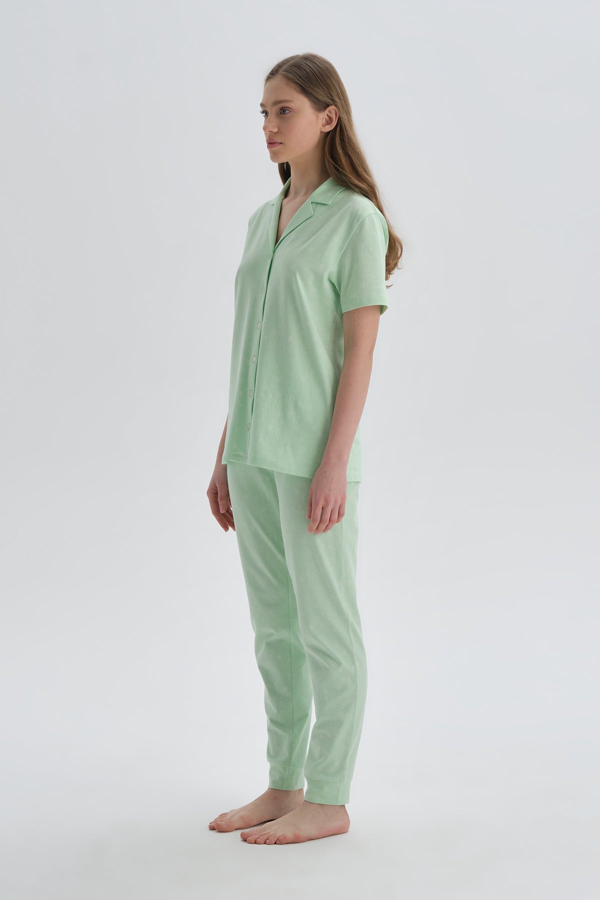 GREEN PYJAMA SET
