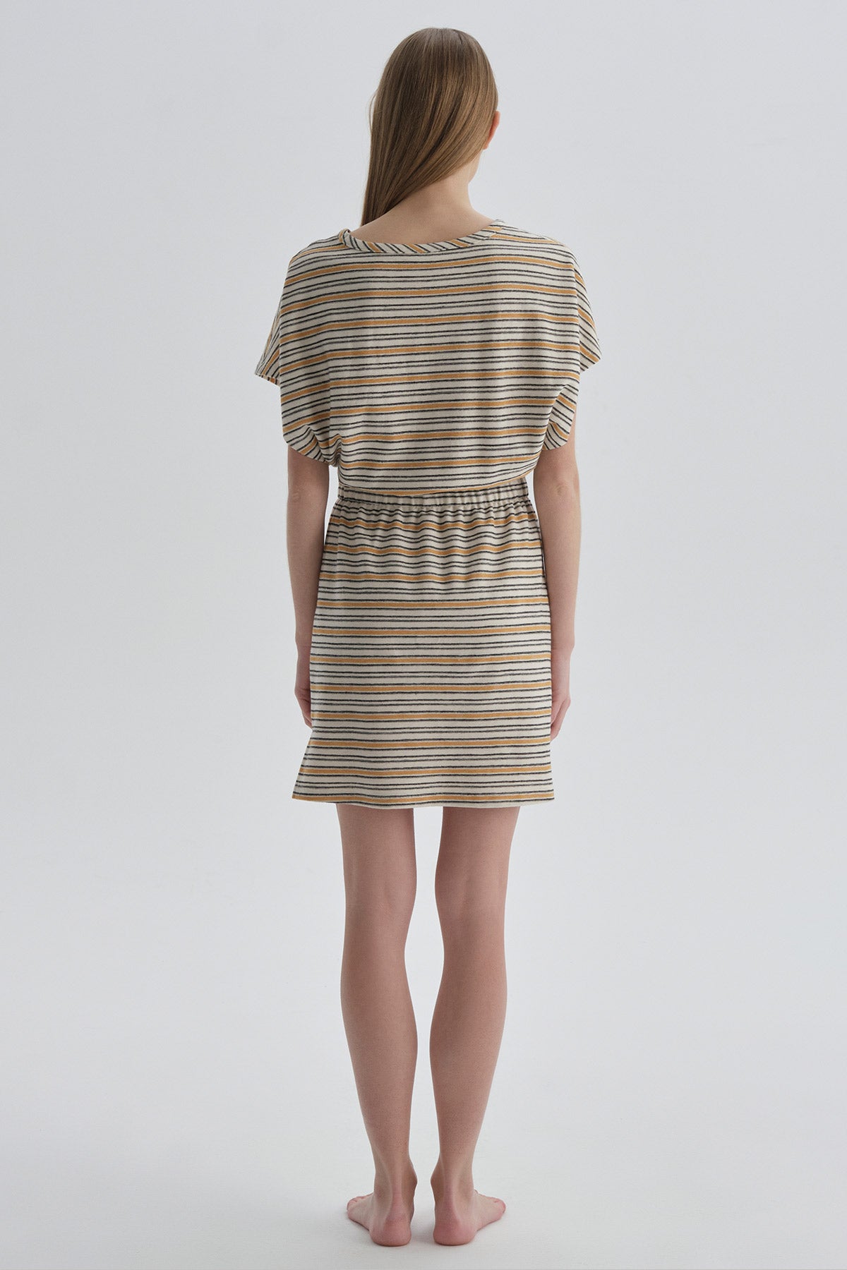 ORANGE LOUNGEWEAR DRESS