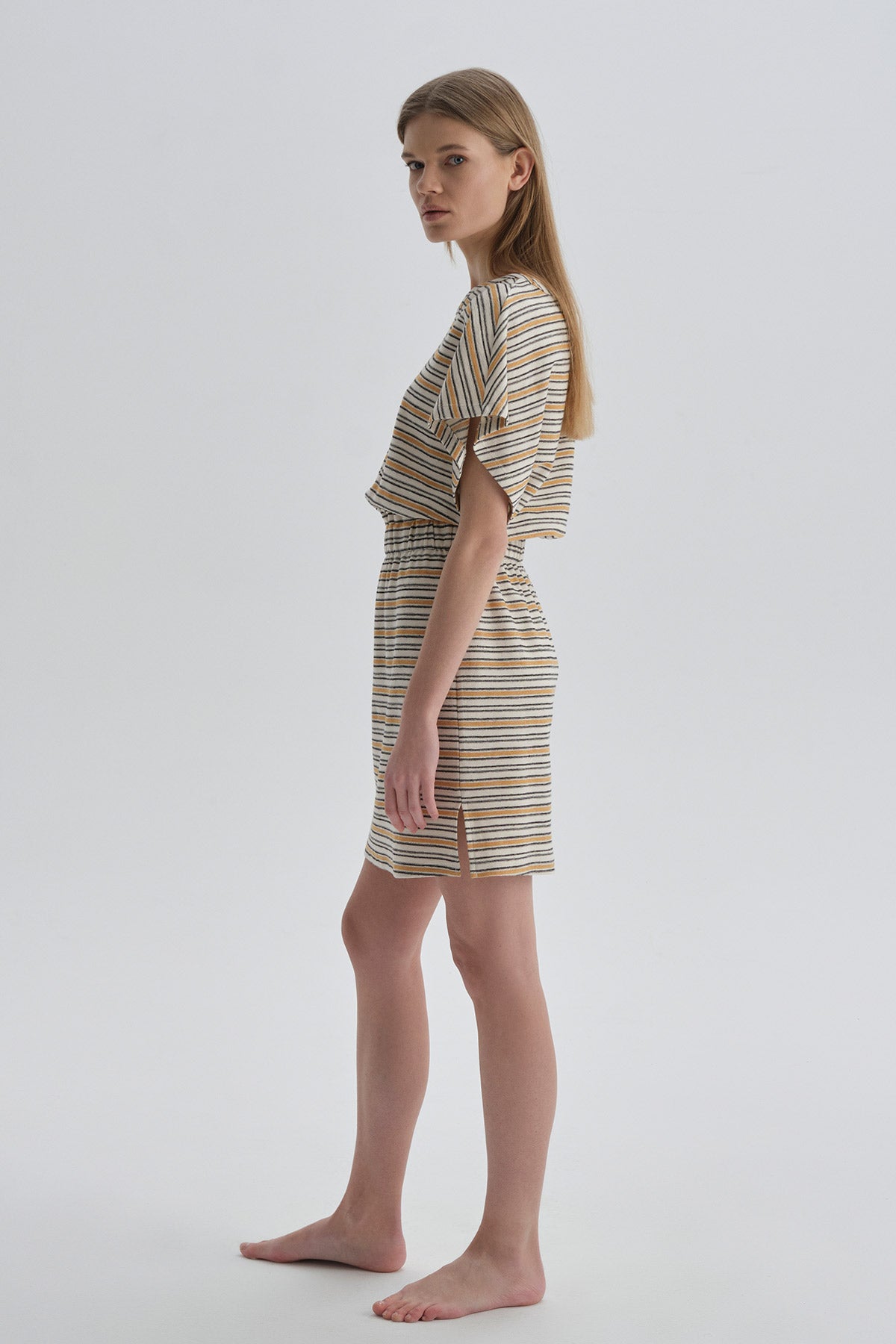 ORANGE LOUNGEWEAR DRESS