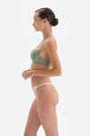 GREEN BRA