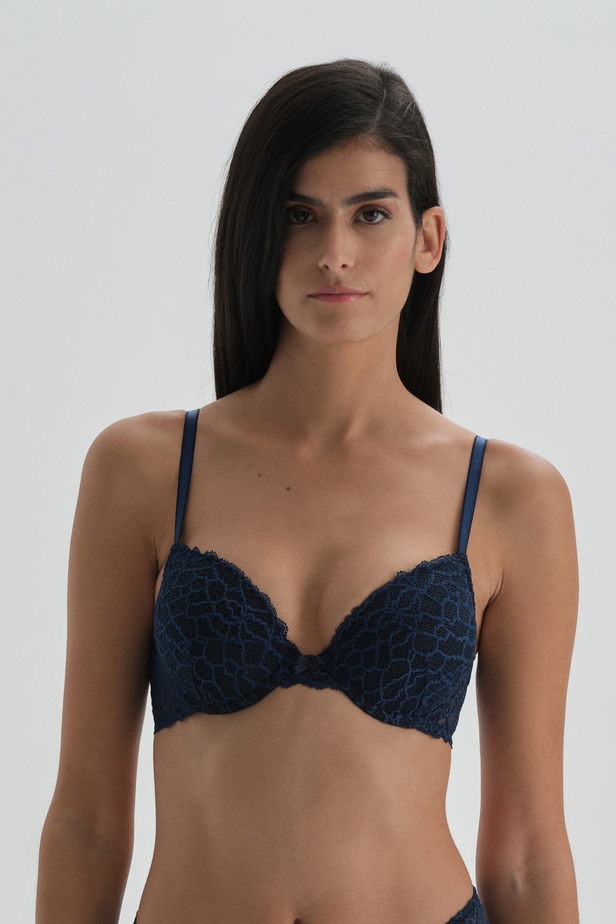 NAVY BRA