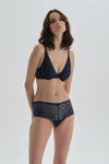 NAVY BRA