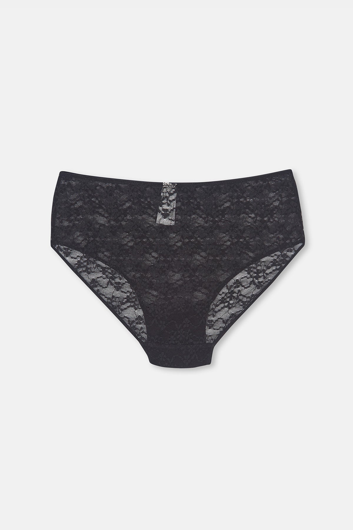 Siyah Yüksek Bel Slip