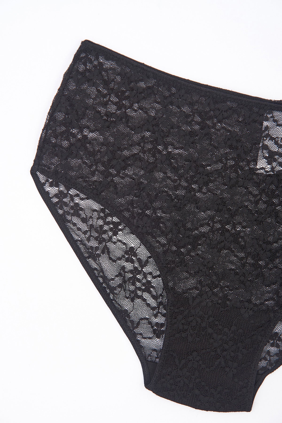 Siyah Yüksek Bel Slip