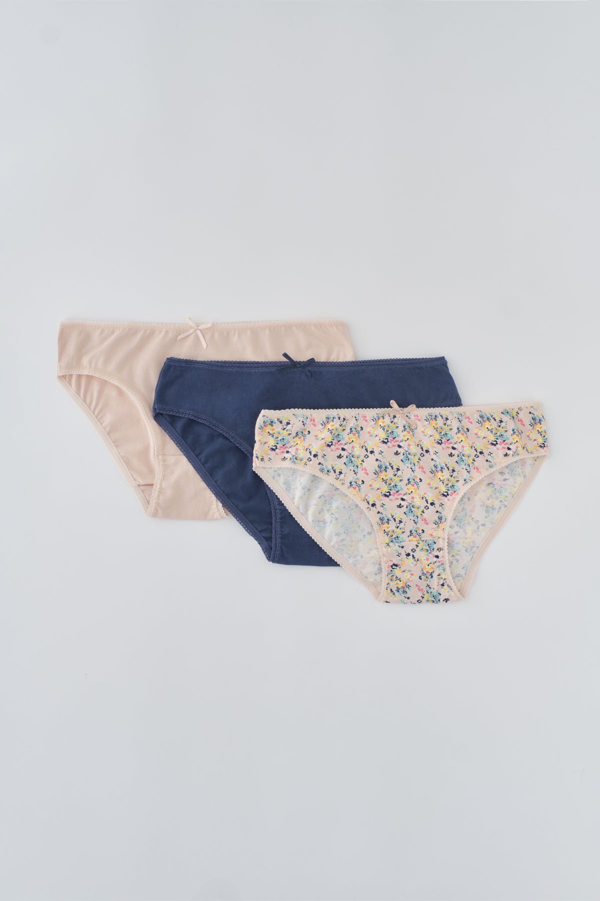 NAVY SLIP PACK OF 3