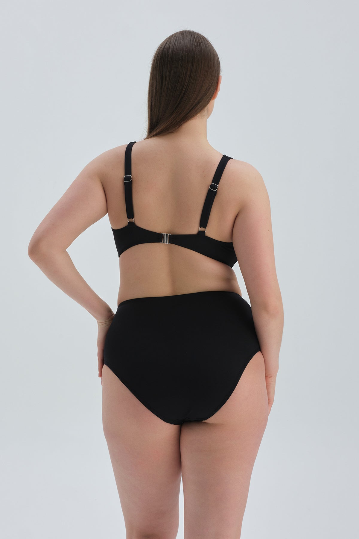 BLACK SHAPEWEAR BIKINI TOP
