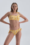 YELLOW BIKINI TOP