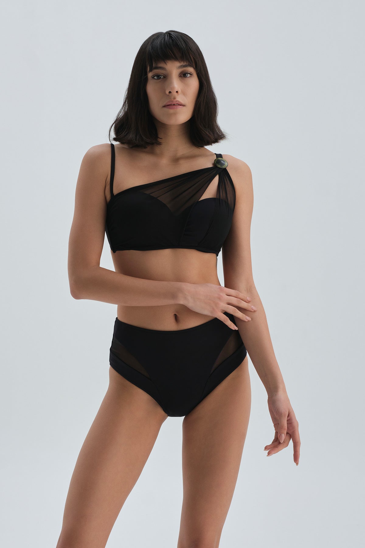 BLACK BIKINI TOP