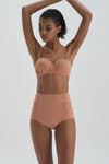 SALMON BIKINI TOP