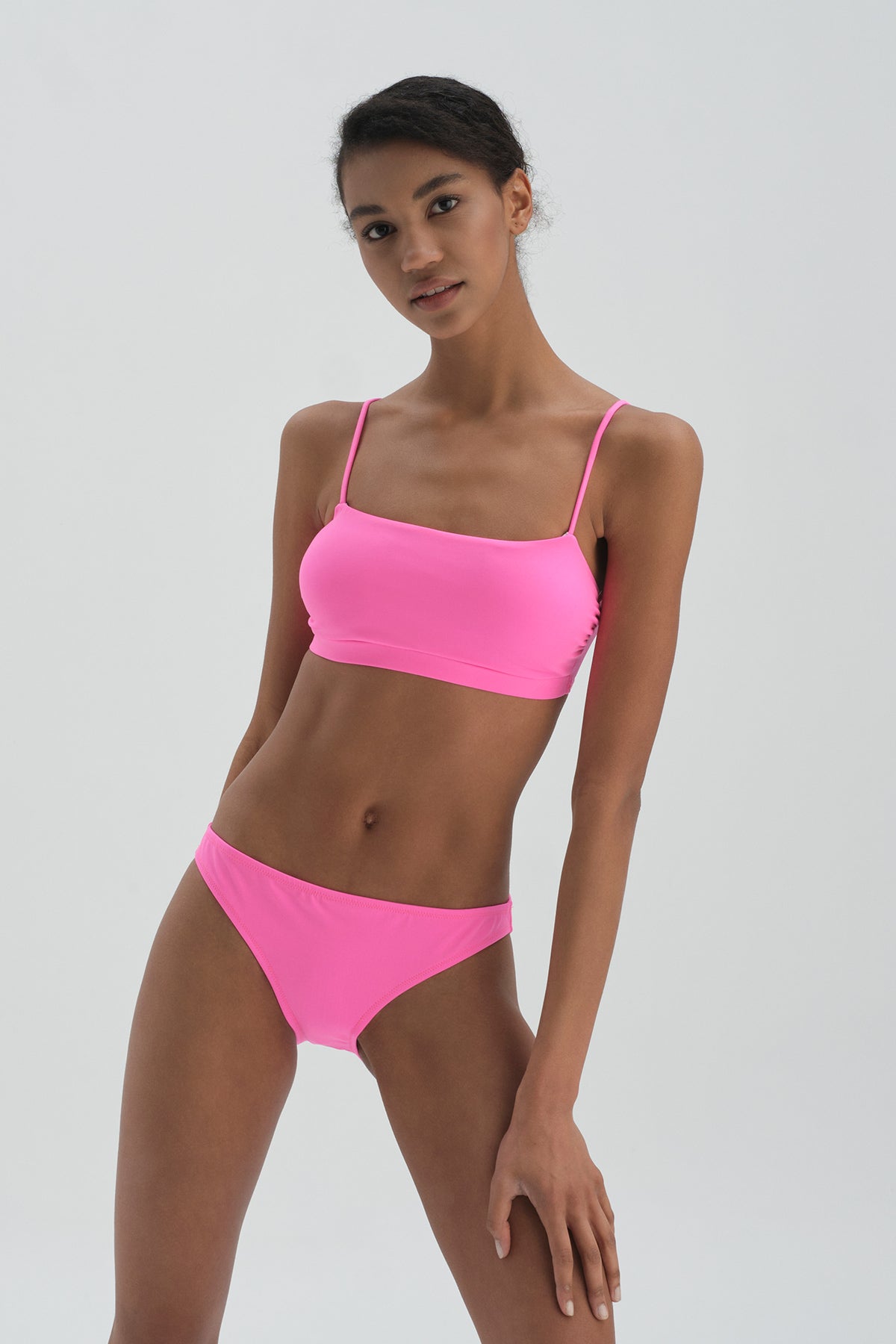 NEON PINK BIKINI TOP