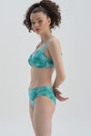 TEAL BIKINI TOP