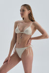 BEIGE BIKINI TOP