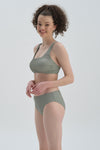 KHAKI BIKINI TOP