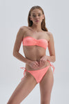SALMON BIKINI TOP