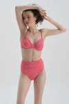 SALMON SHAPEWEAR BIKINI TOP
