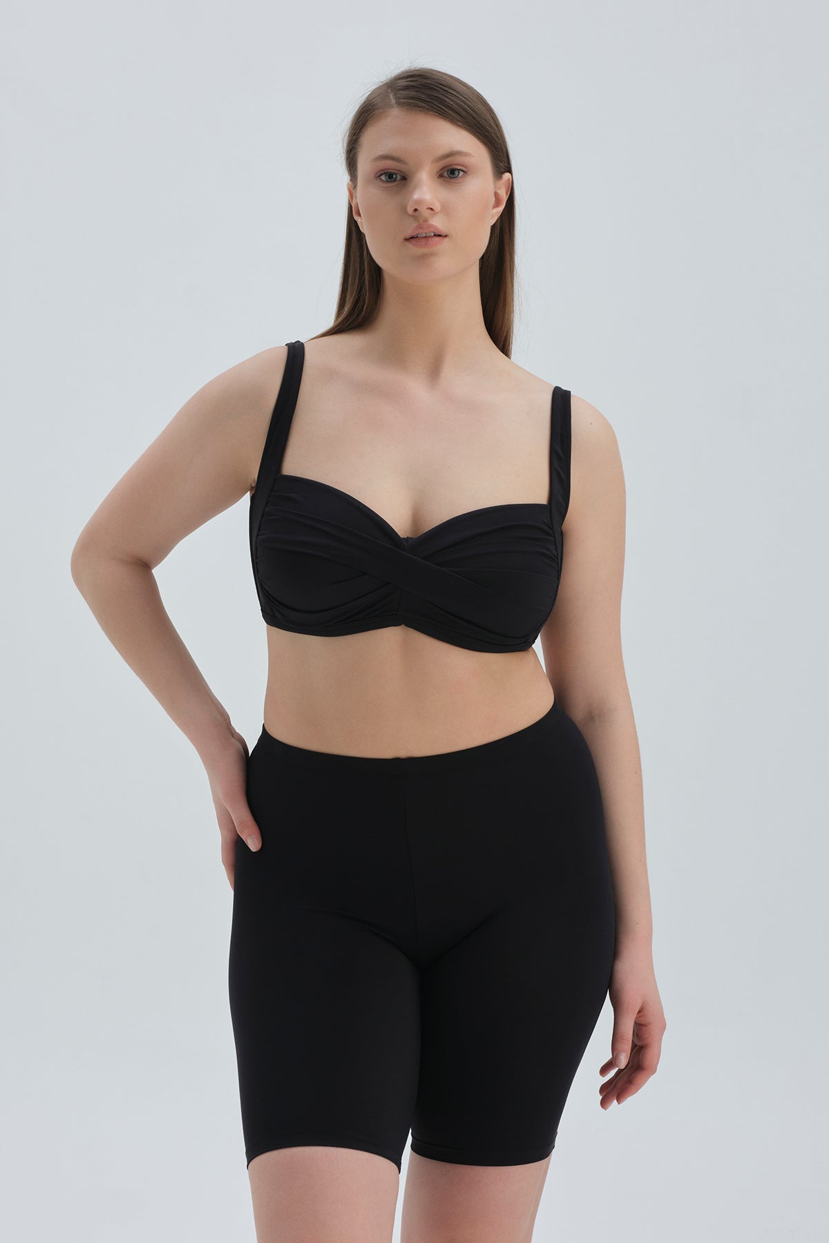 BLACK SHAPEWEAR BIKINI BOTTOM